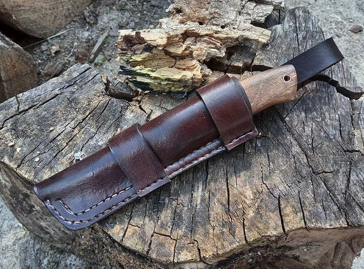 Forged engraved knife