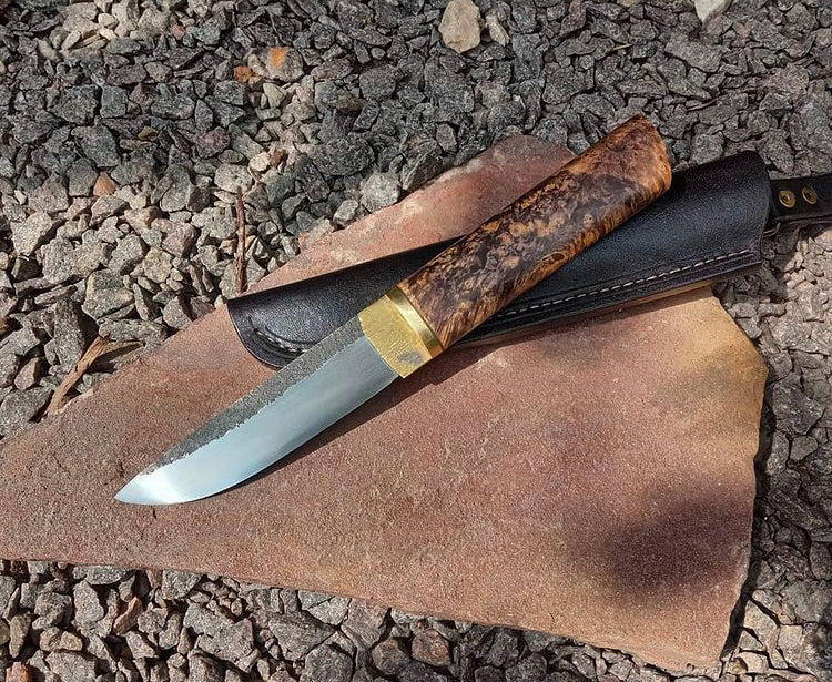 Forged yakut knife