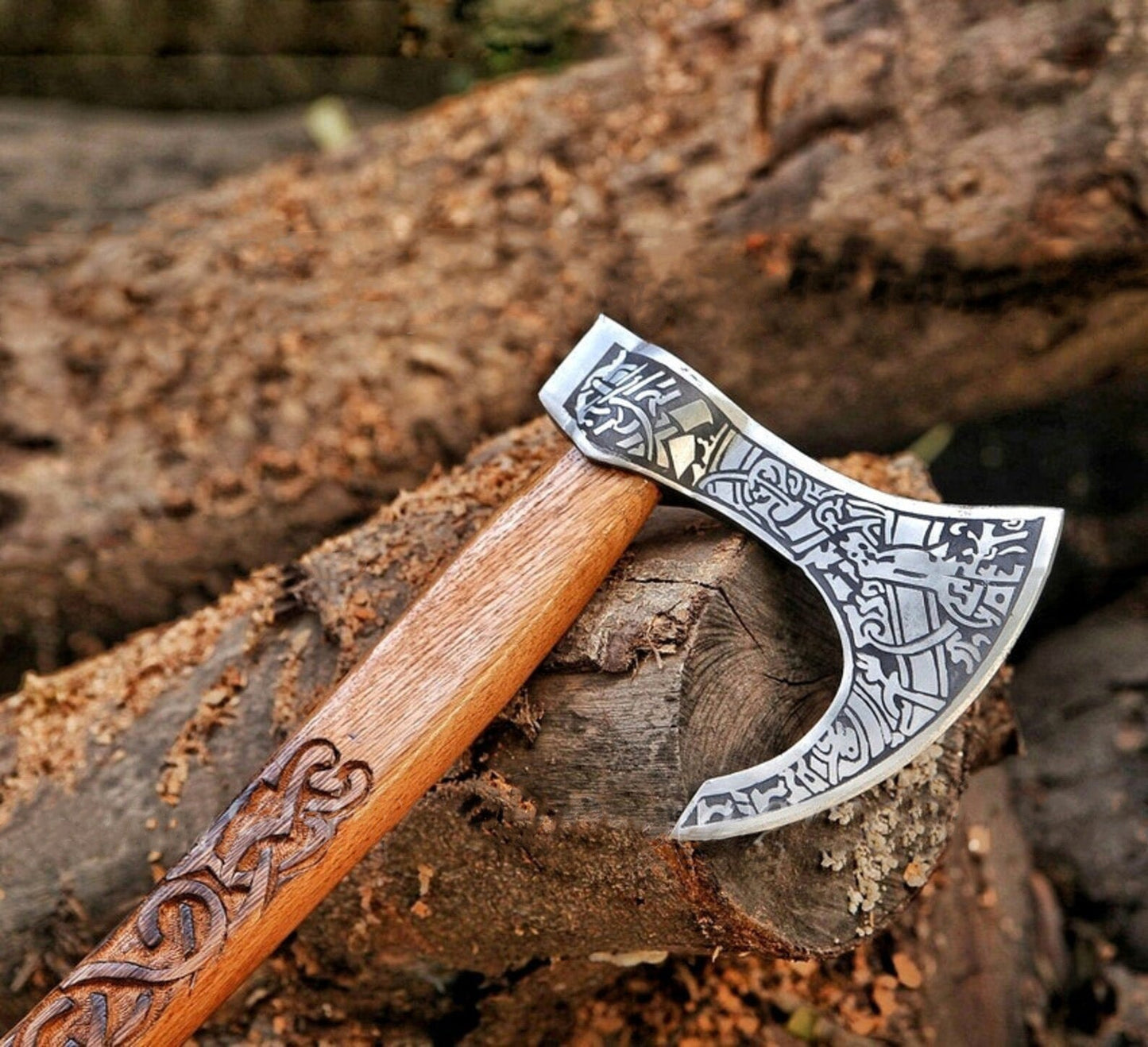 Viking axe "Jormungand", 7 days delivery