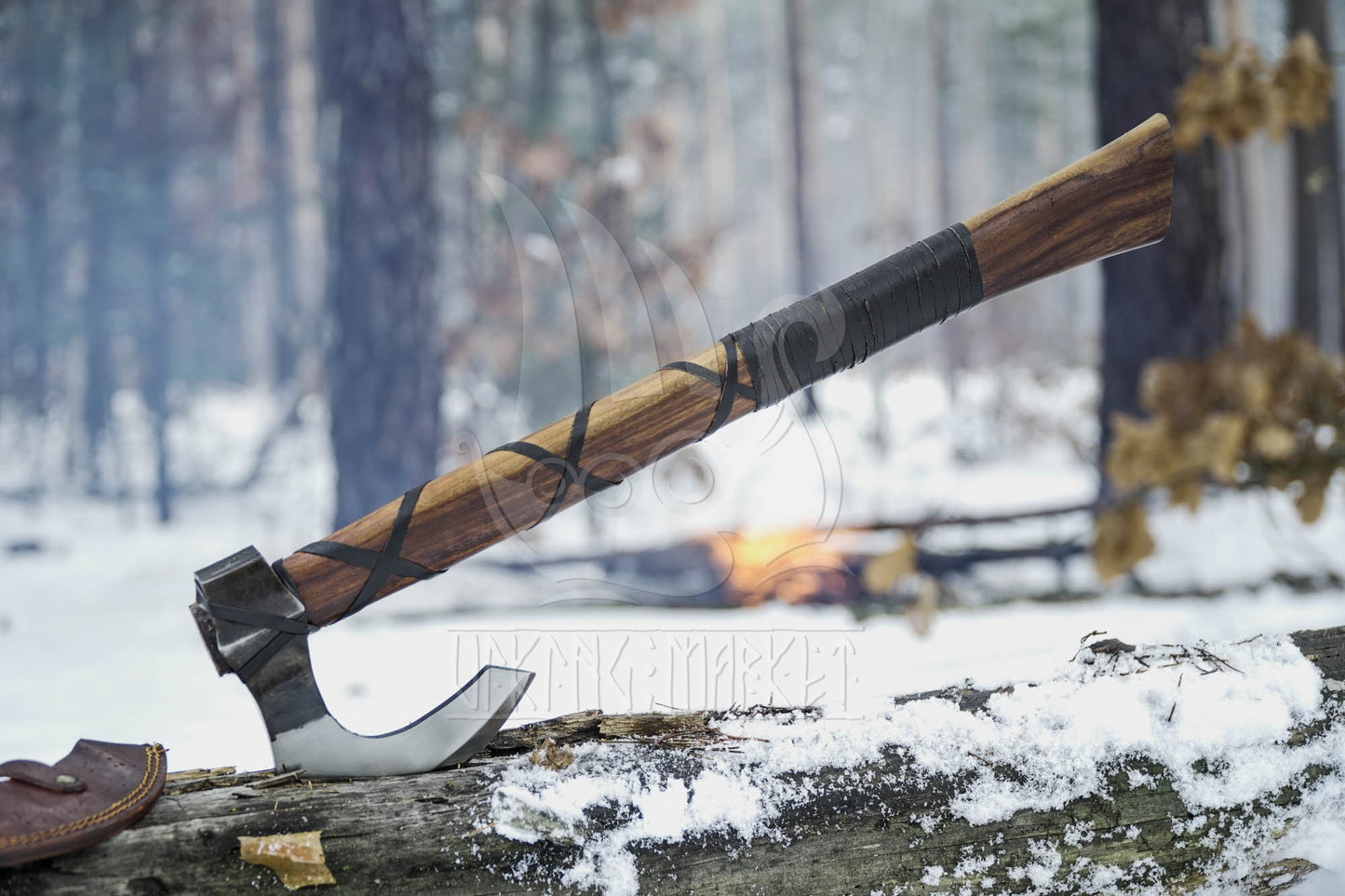 Small Bearded Viking axe • Shipping from the USA 7 days delivery