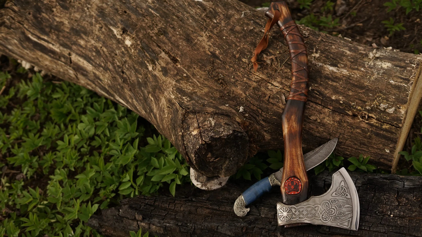 Veles Slavic battle axe