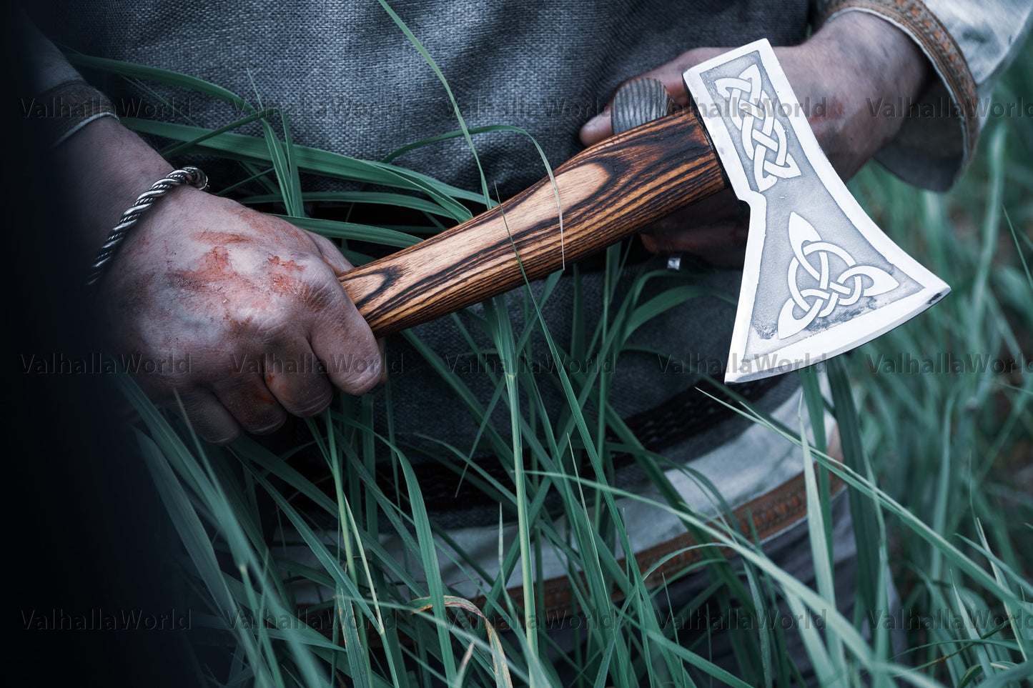 Custom Celtic axe