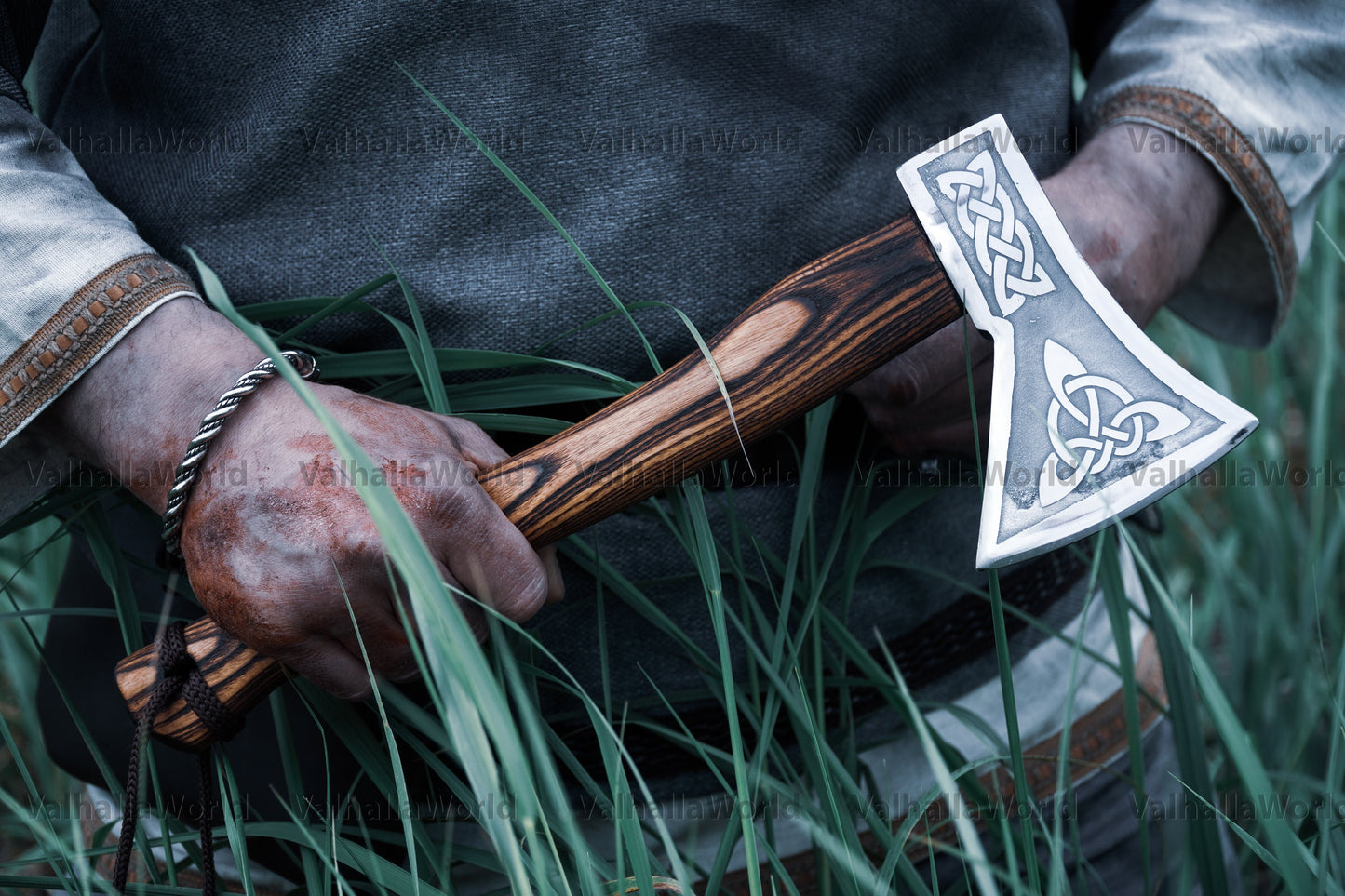 Custom Celtic axe