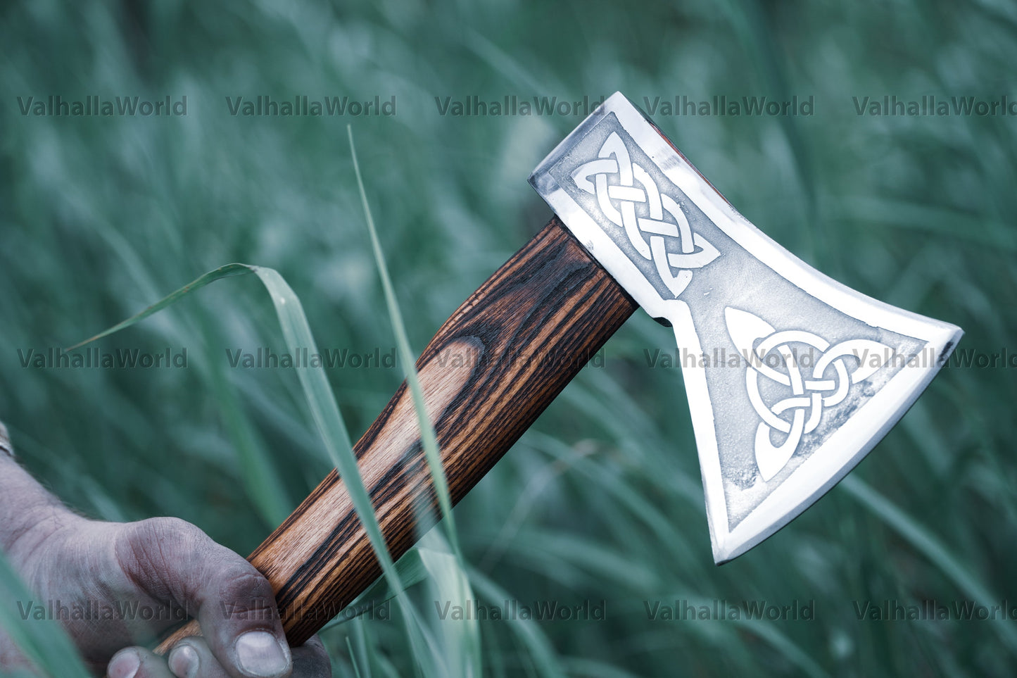 Custom Celtic axe