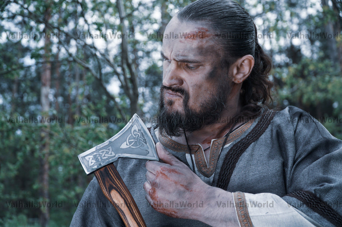 Custom Celtic axe