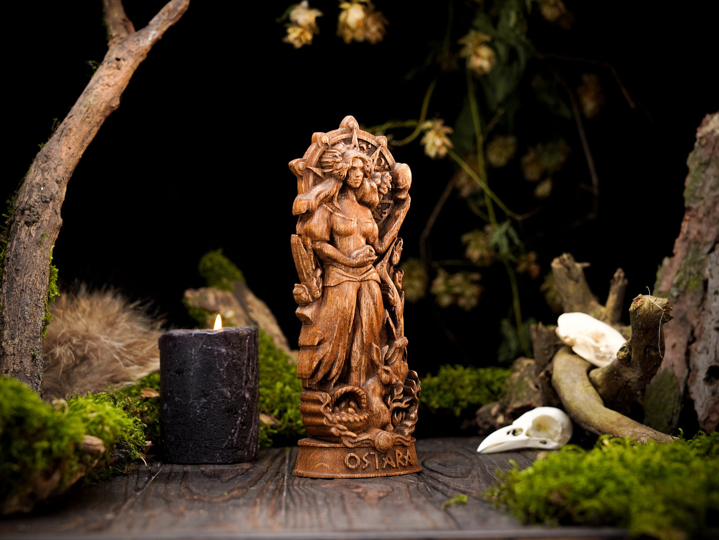 Oak Ostara Statue