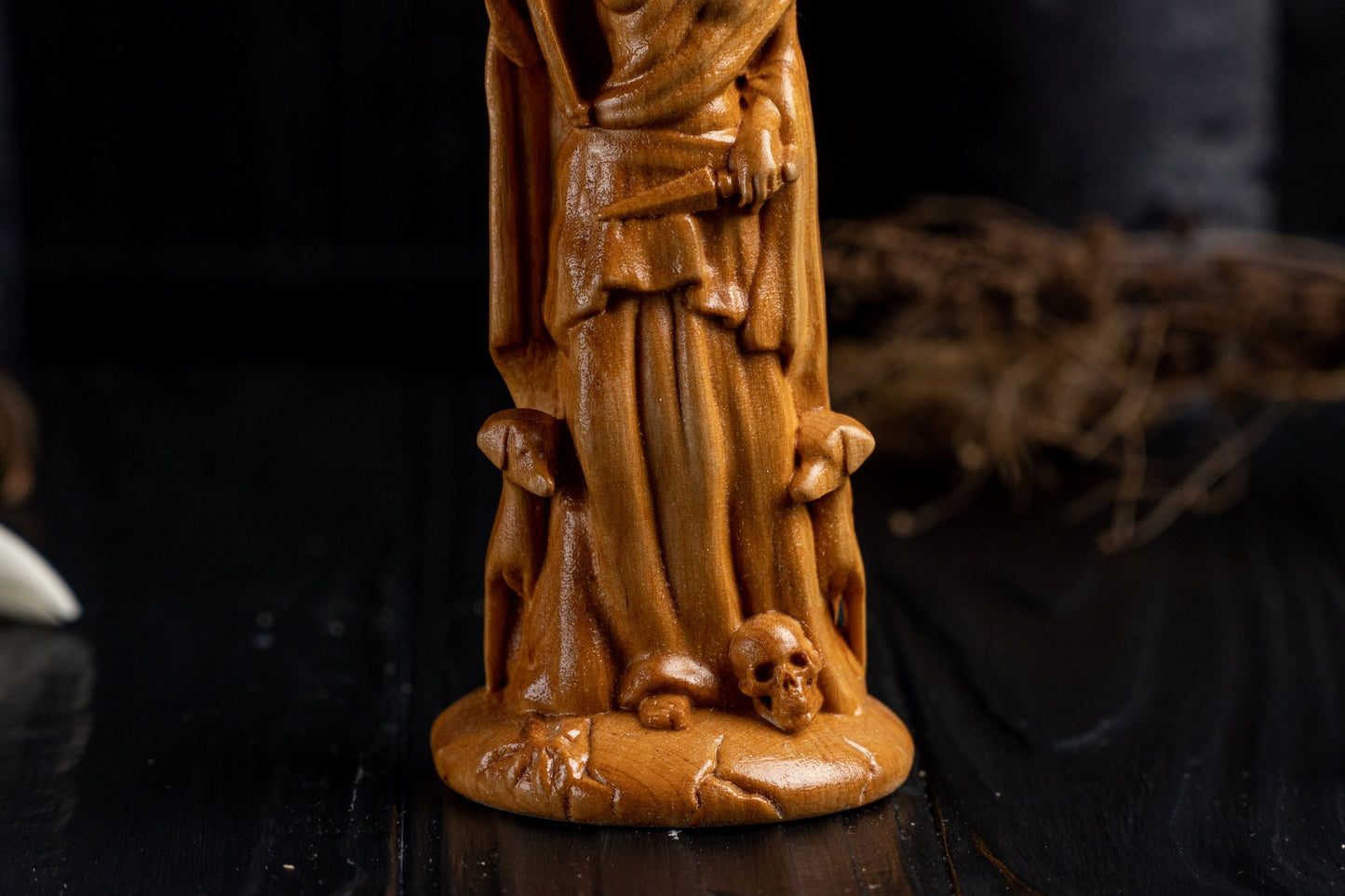 Carved Hecate Goddess