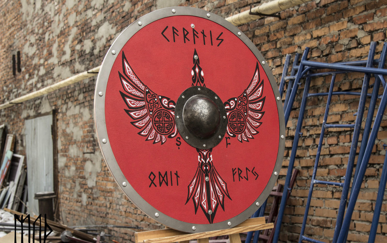Raven Norse shield