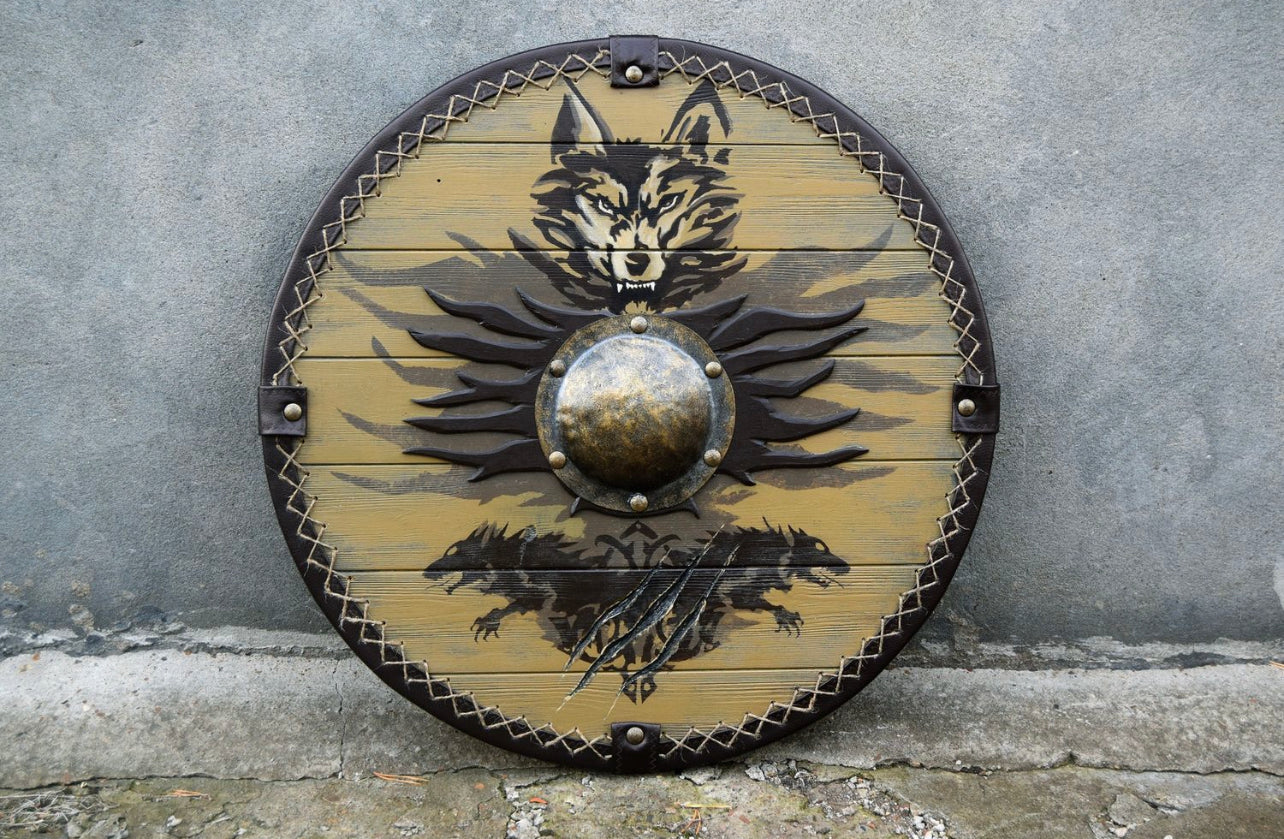 Round shield "Fenrir"