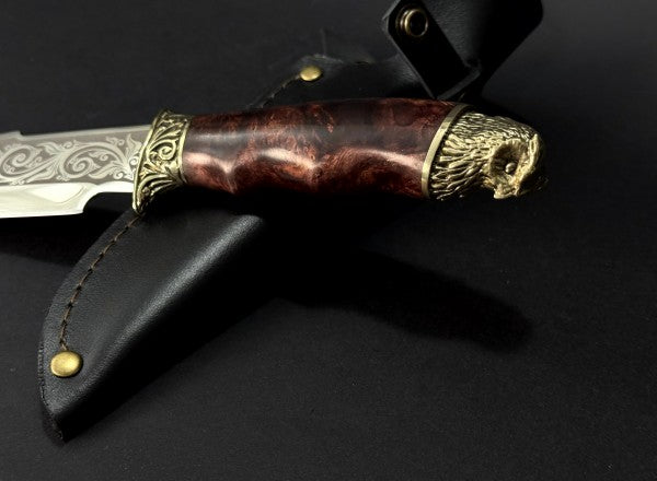 Handmade knife "OWL"