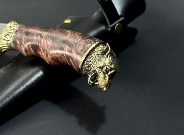 Handmade knife "WOLF"