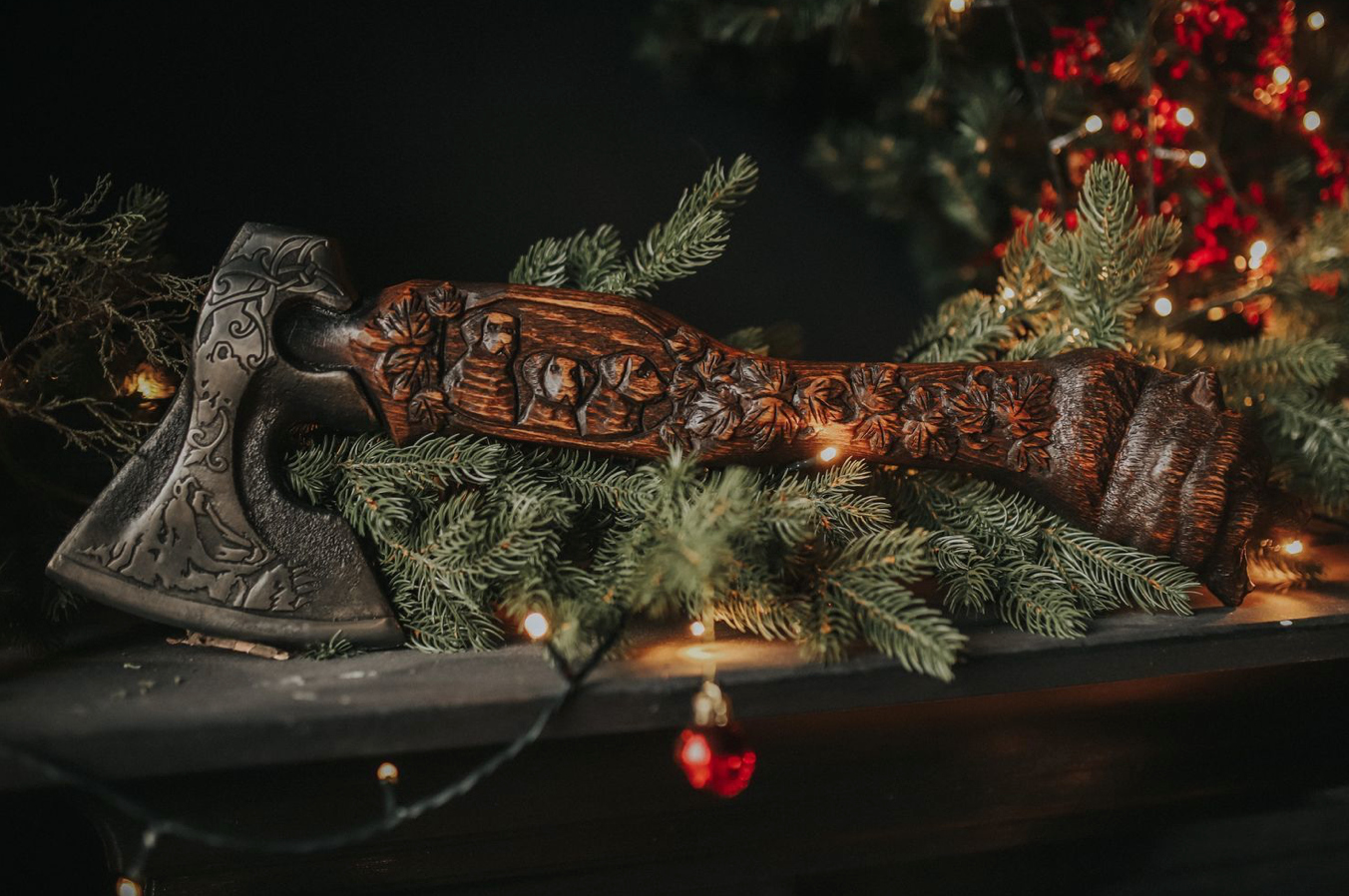 Hand forged axe - BEAR