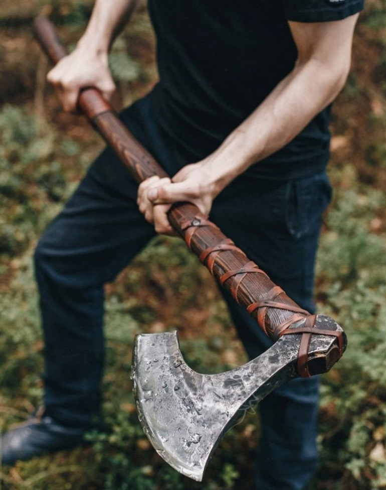 Large Viking Battle axe