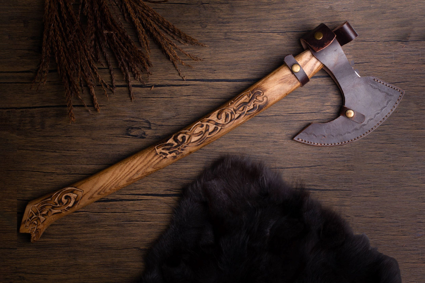 Viking axe "Jormungand", 7 days delivery