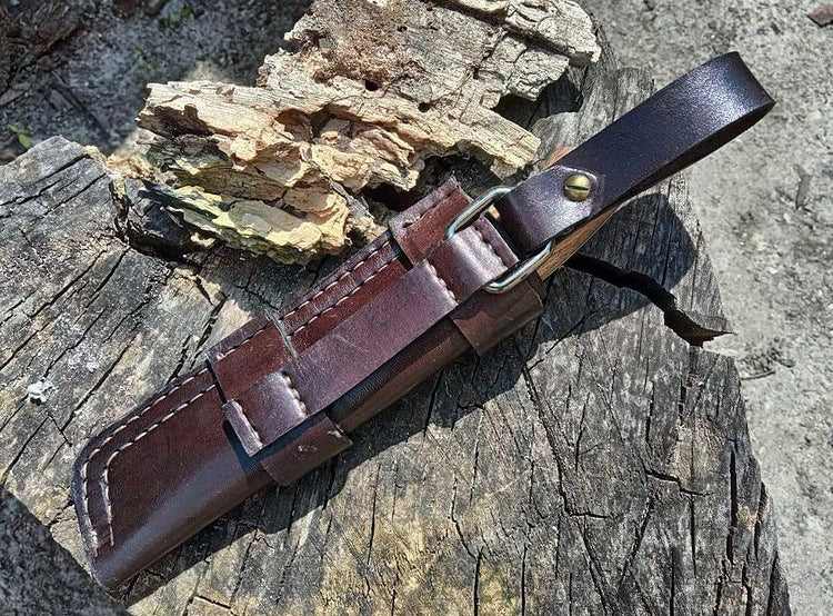 Forged engraved knife