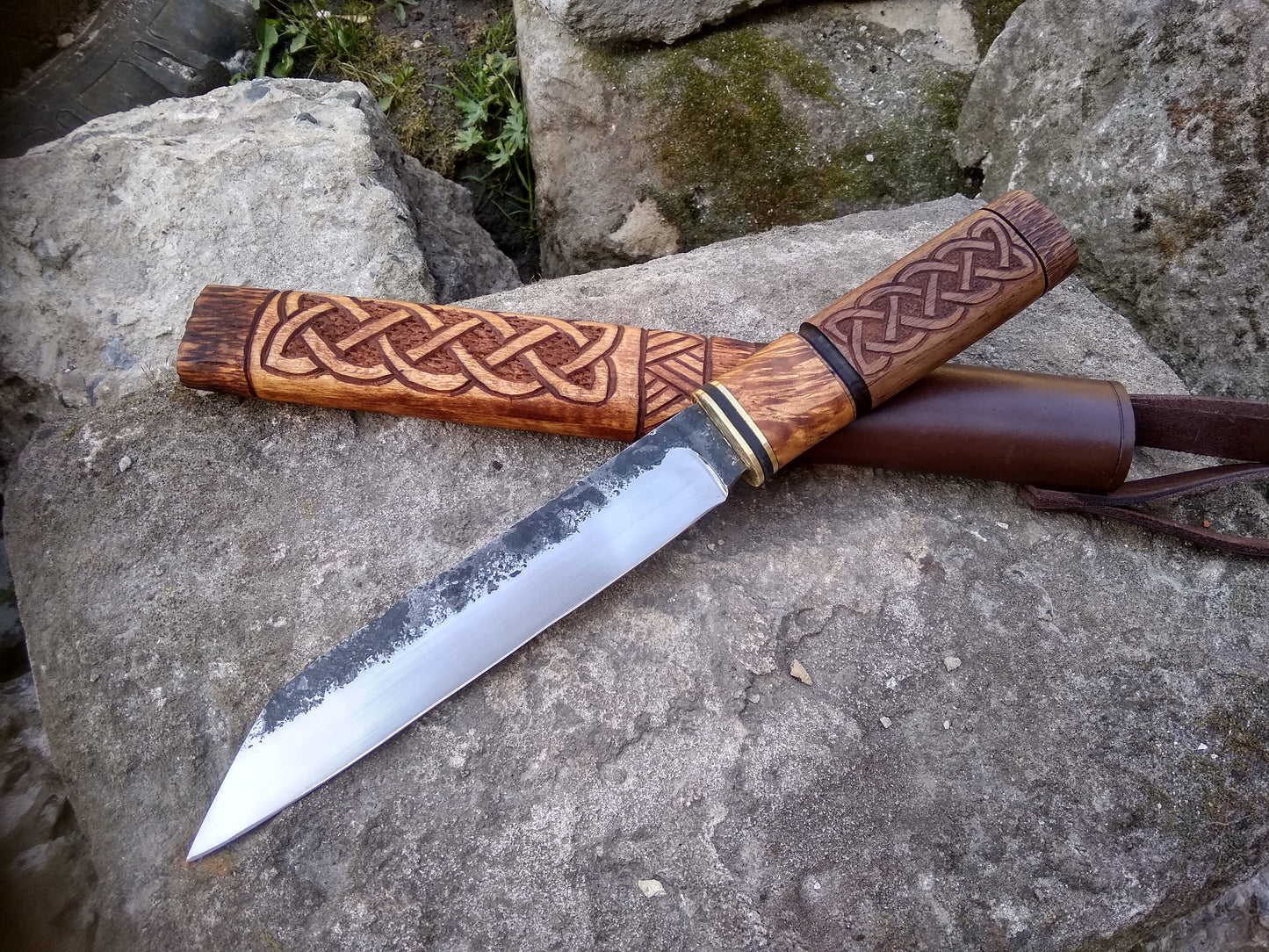 Viking seax knife
