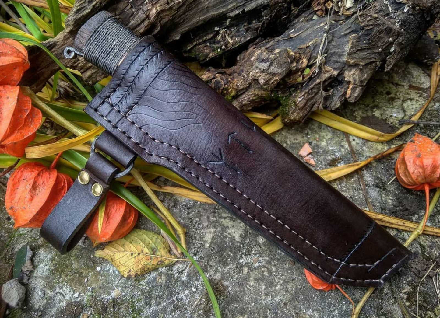 Handforged Damascus Knife