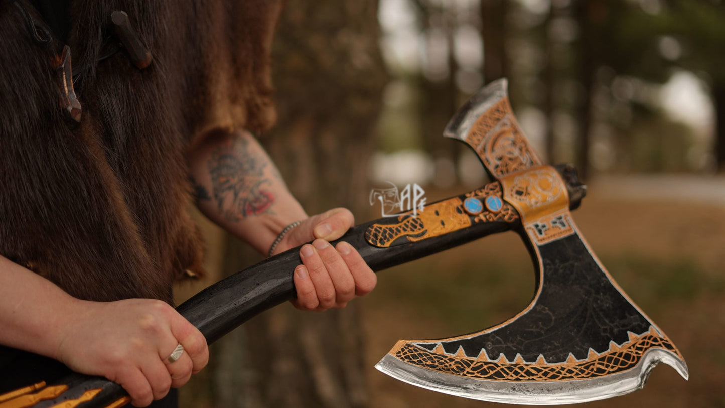 Leviathan Kratos Large Axe