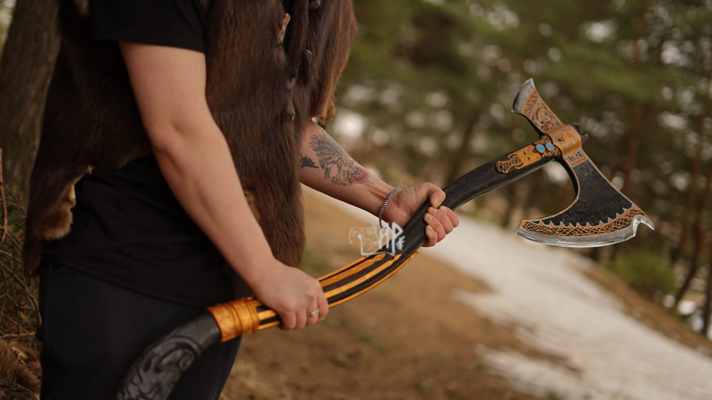 Leviathan Kratos Large Axe