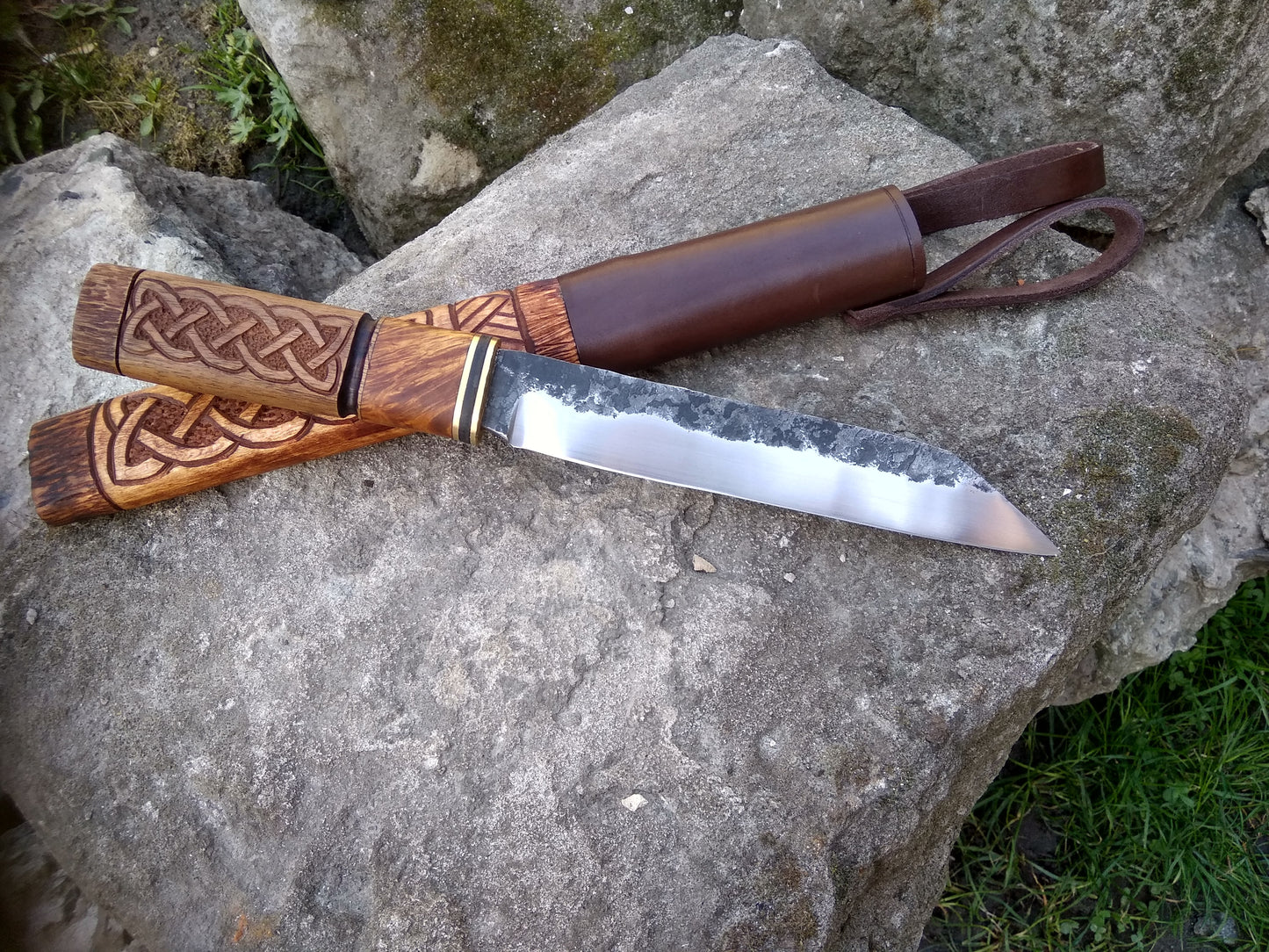Viking seax knife