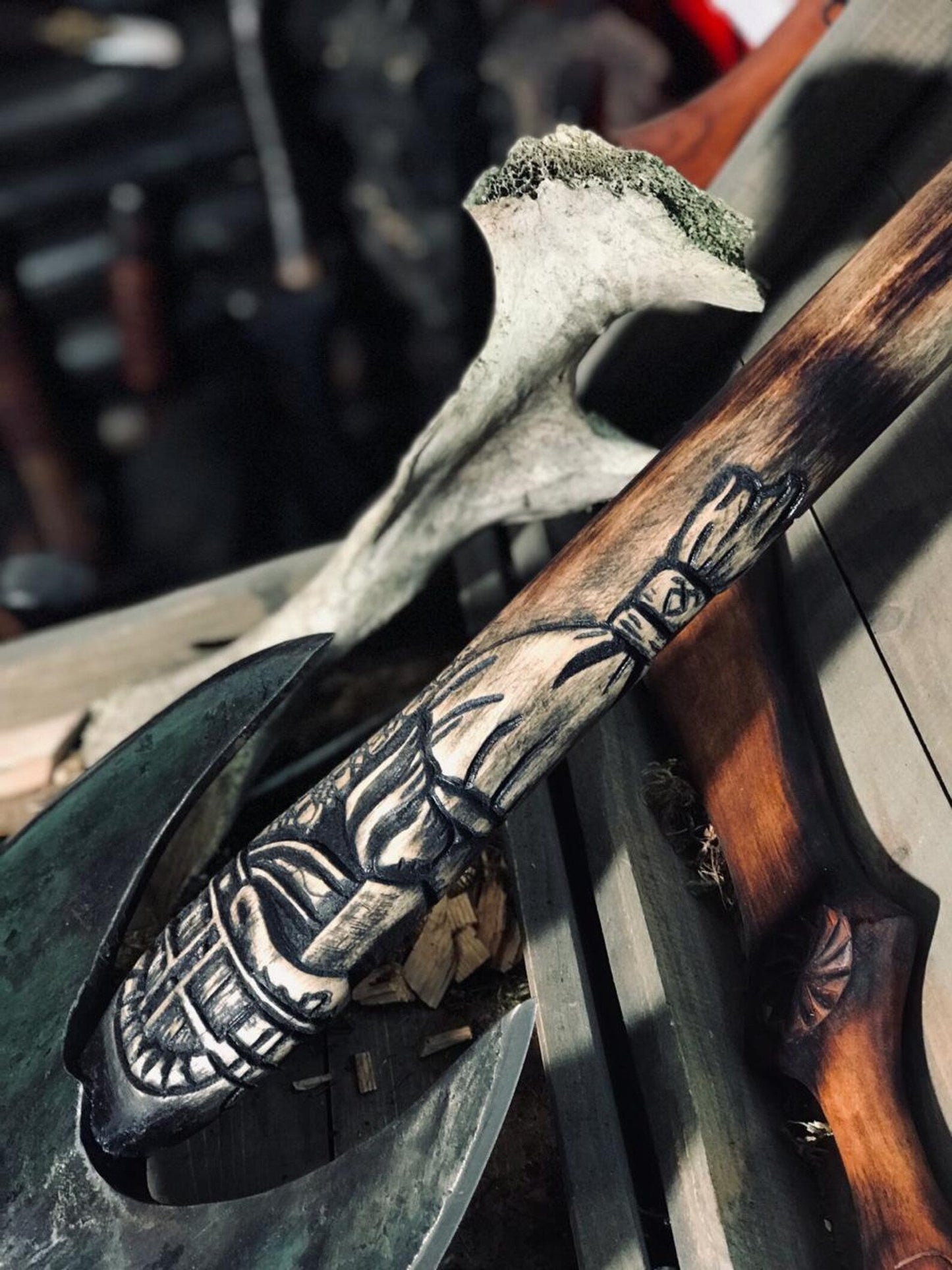 Large Odin Double Head Hatchet