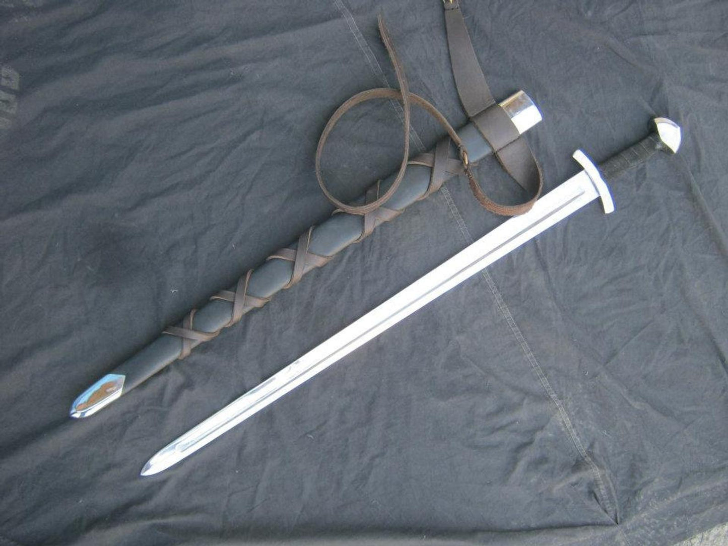 Classic medieval sword