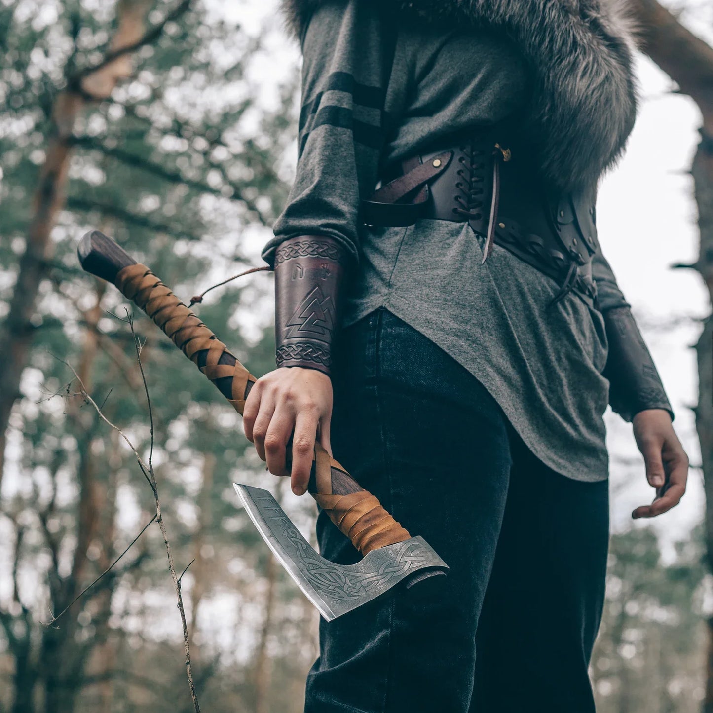 Bearded Ragnar axe, 5-7 days delivery within USA