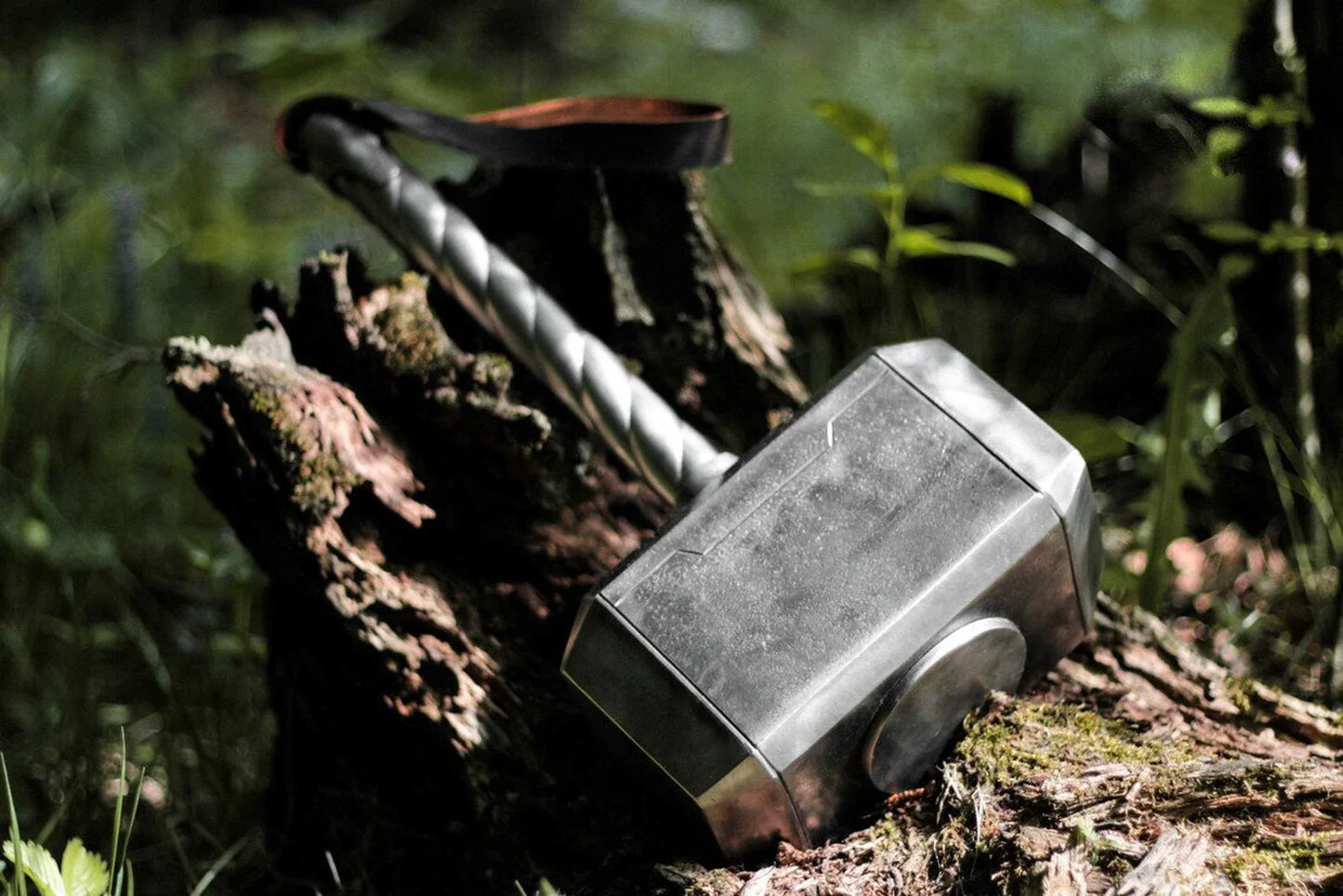 Forged Norse Hammer
