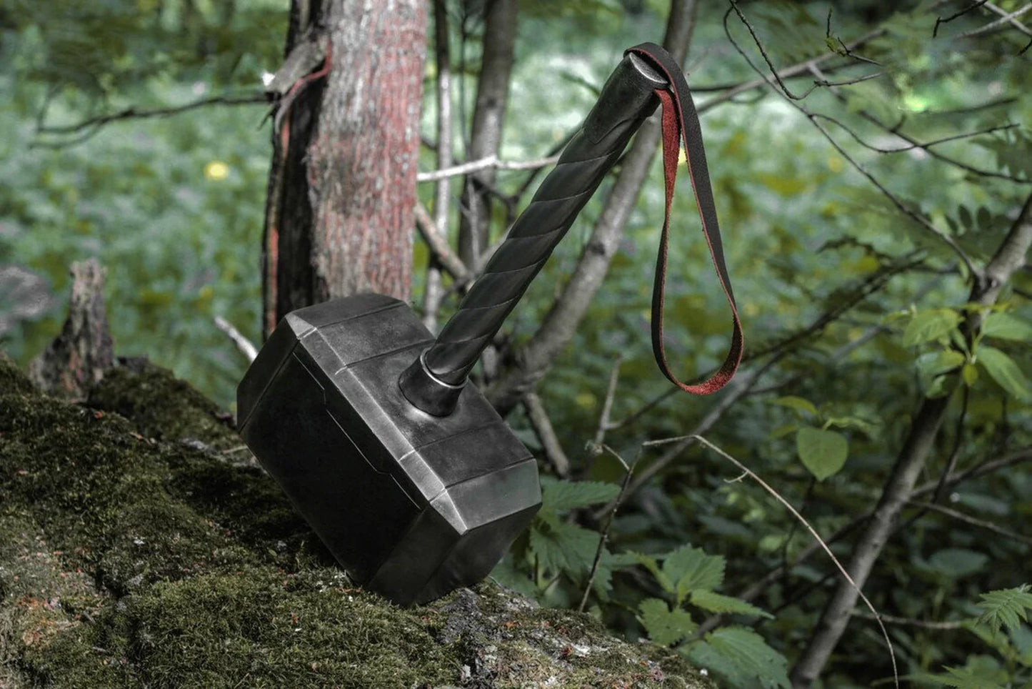 Forged Norse Hammer