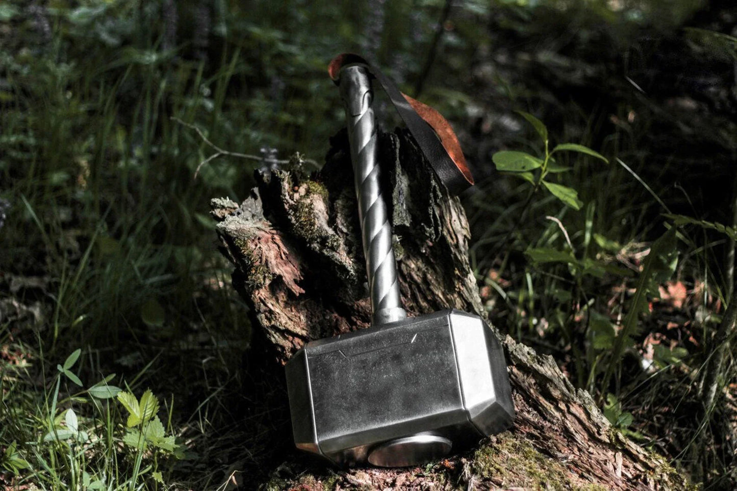 Forged Norse Hammer