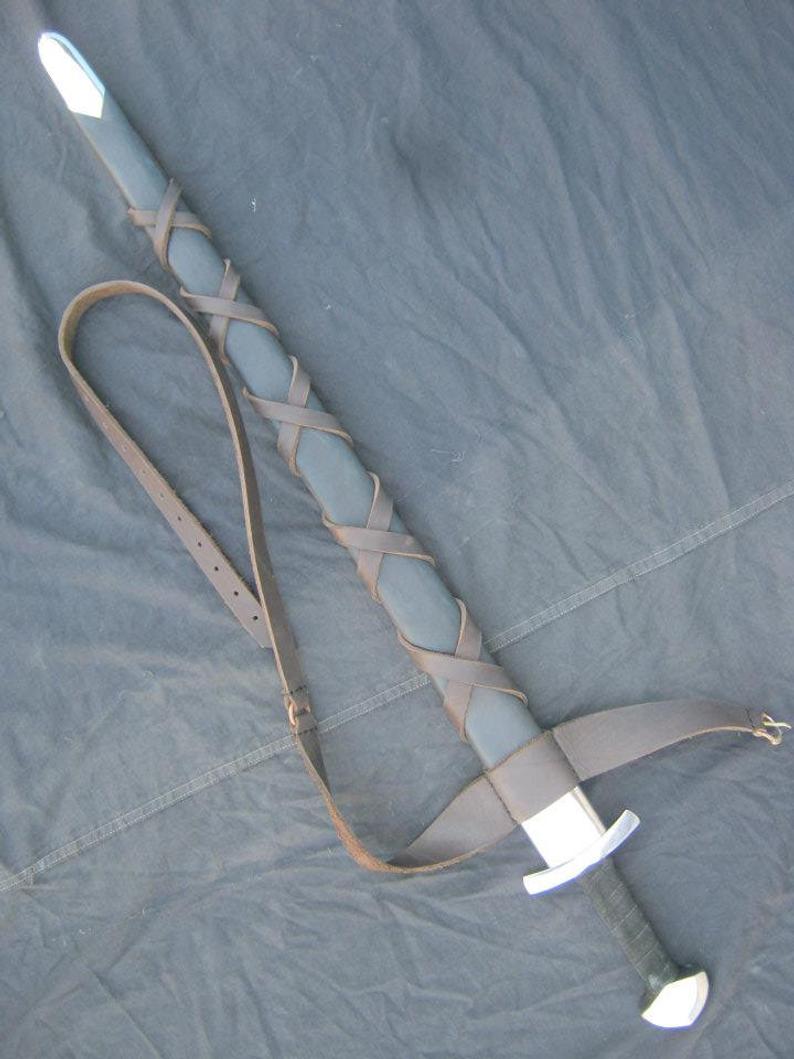 Classic medieval sword