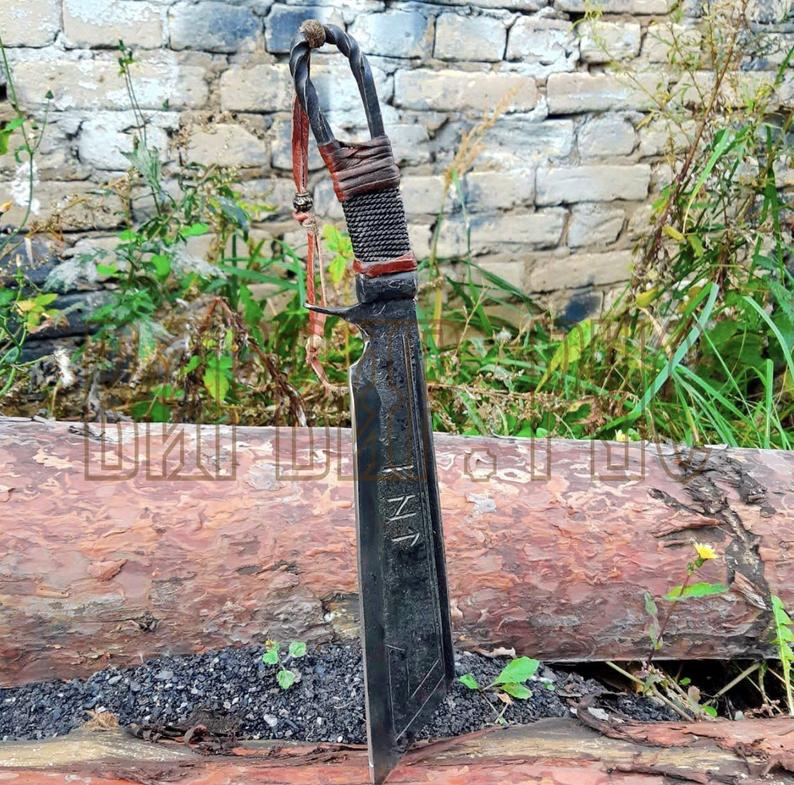 Large Seax viking knife