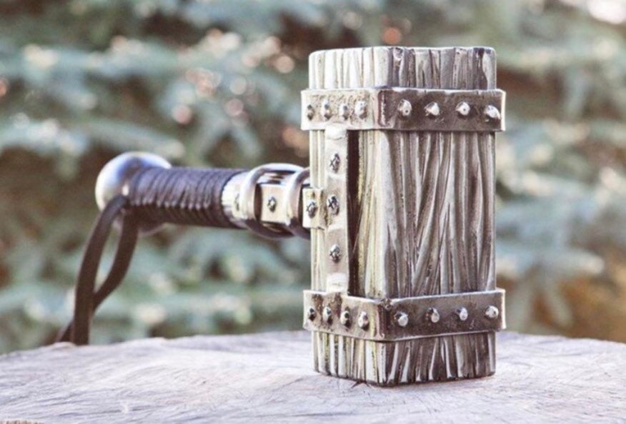 Hand forged hammer