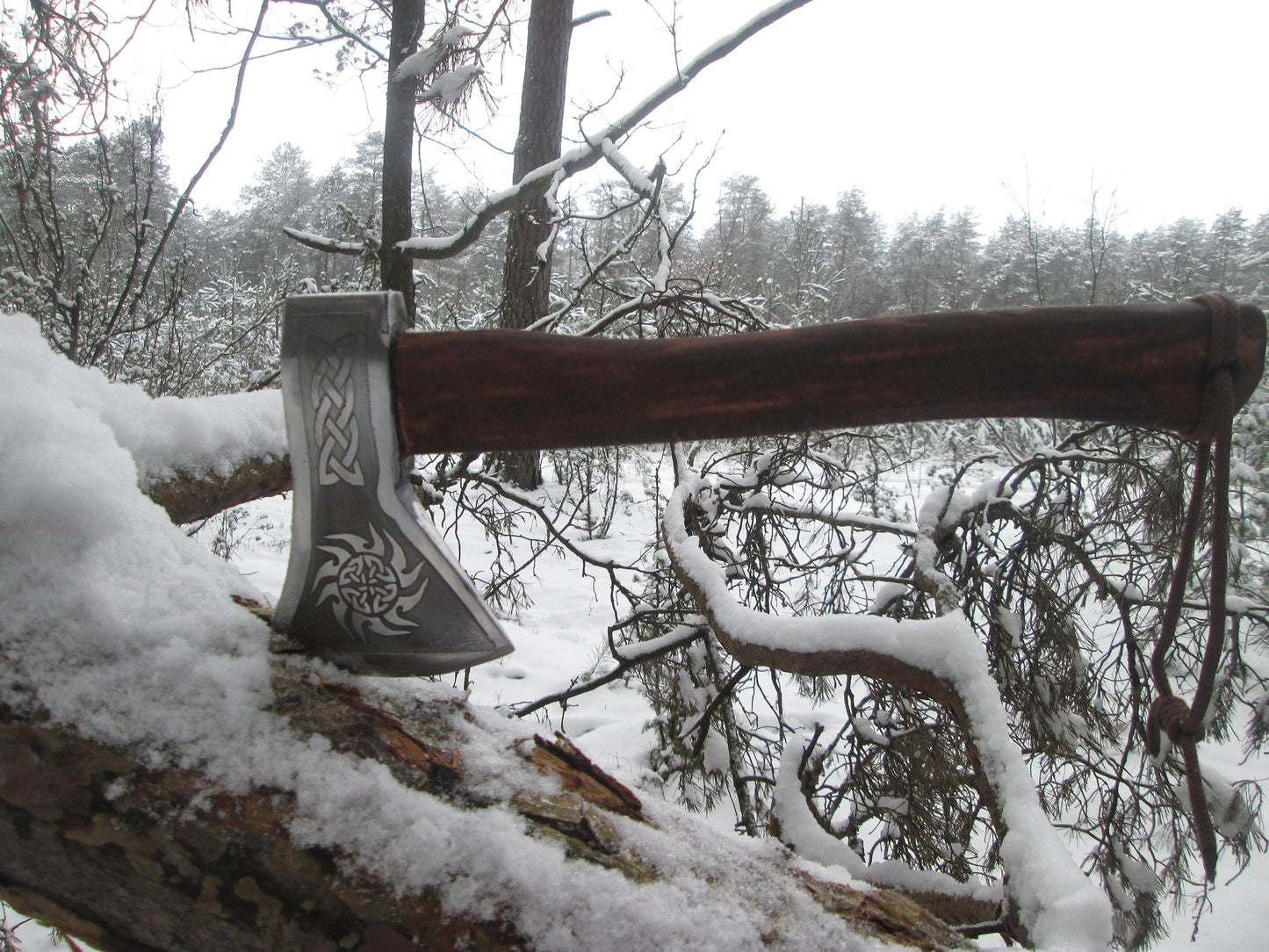 Personalized Runic axe