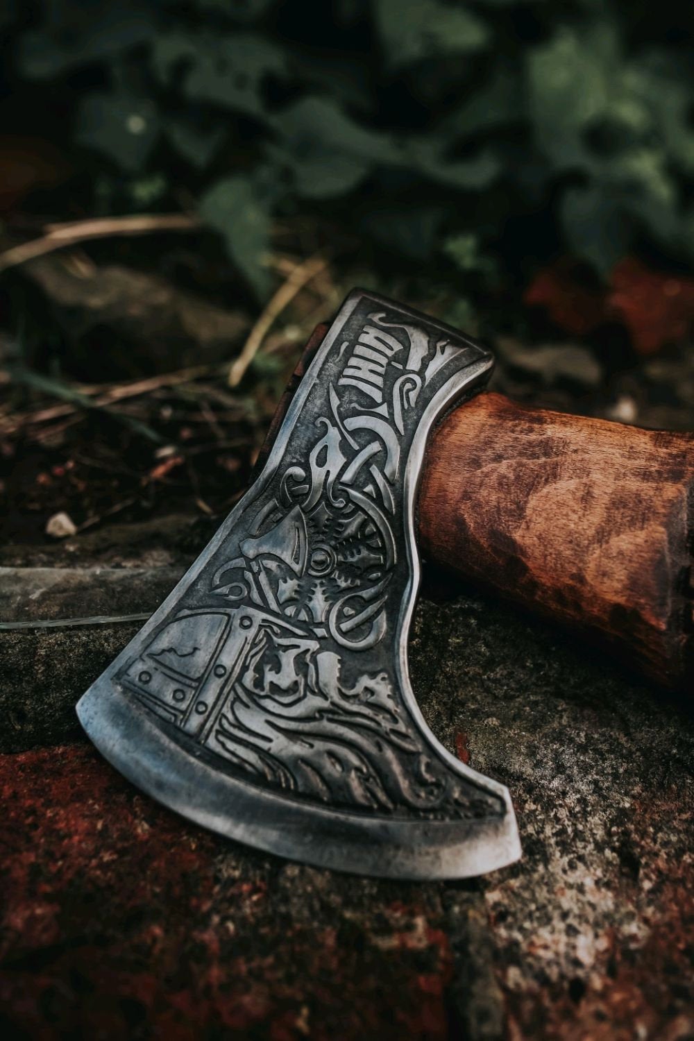 Hand forged axe - WARRIOR