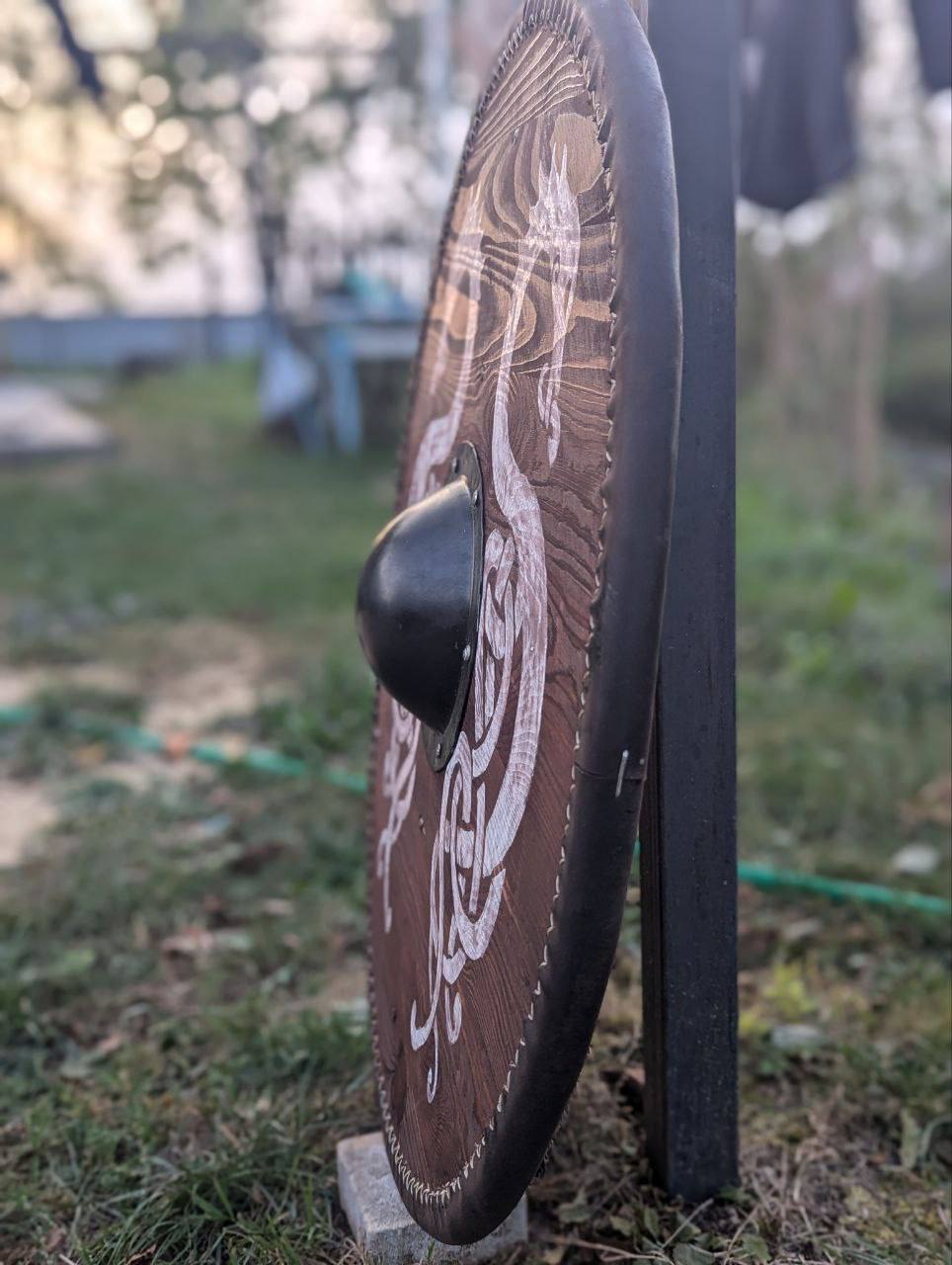Jormungandr Viking shield