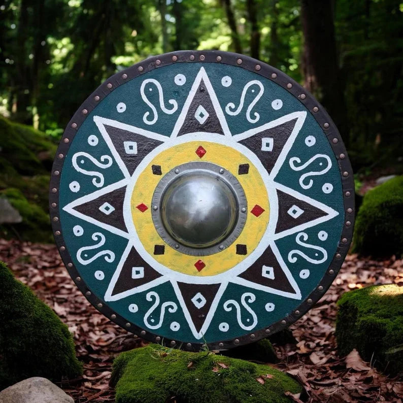 Viking Sunburst Shield