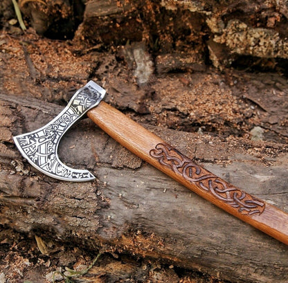 Viking axe "Jormungand", 7 days delivery