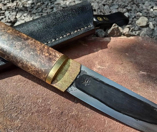 Forged yakut knife
