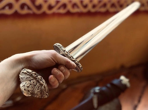 Viking sword with sheath