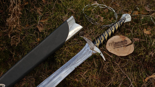Scandinavian sword with sheath