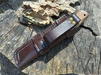 Forged engraved knife