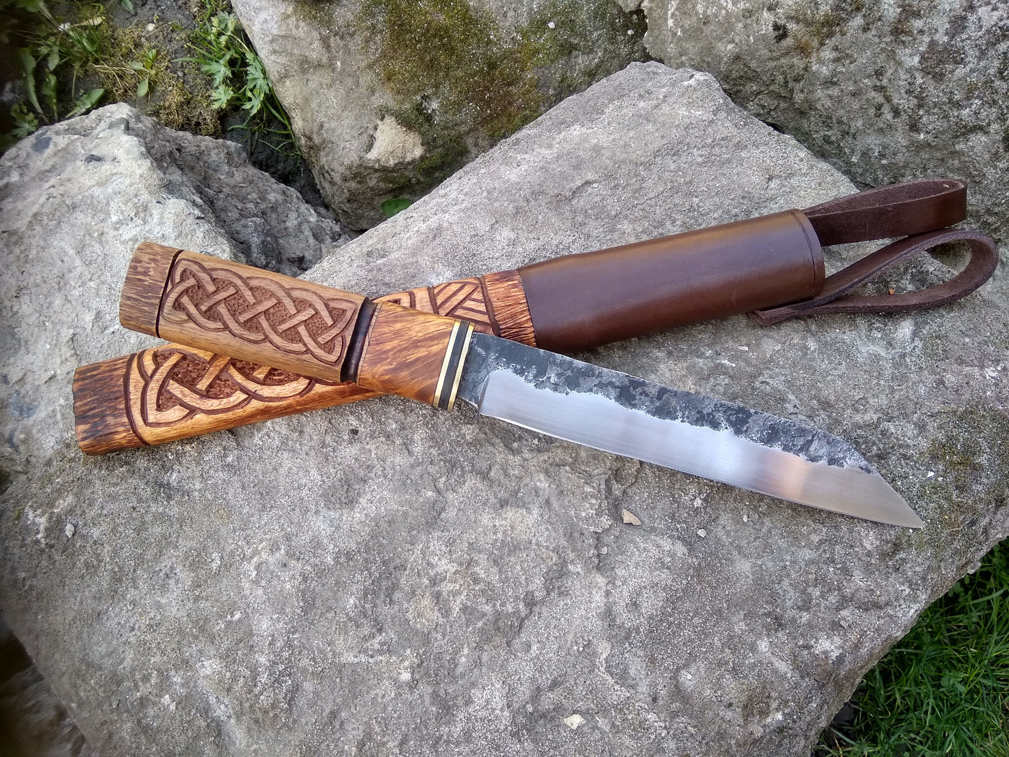 Viking seax knife