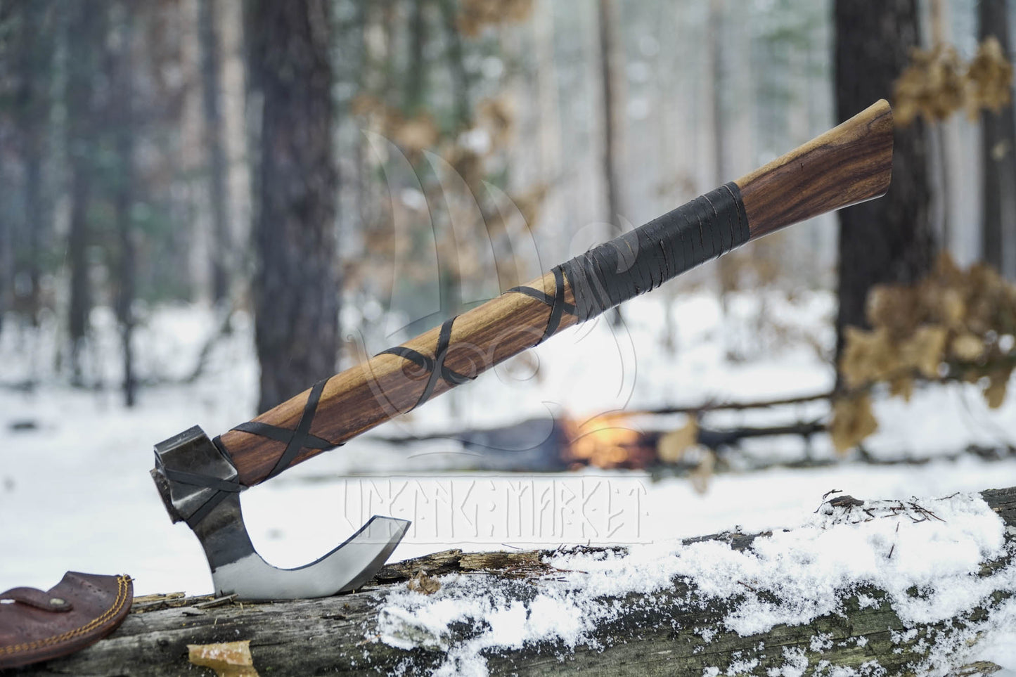 Small Bearded Viking axe • Shipping from the USA 7 days delivery