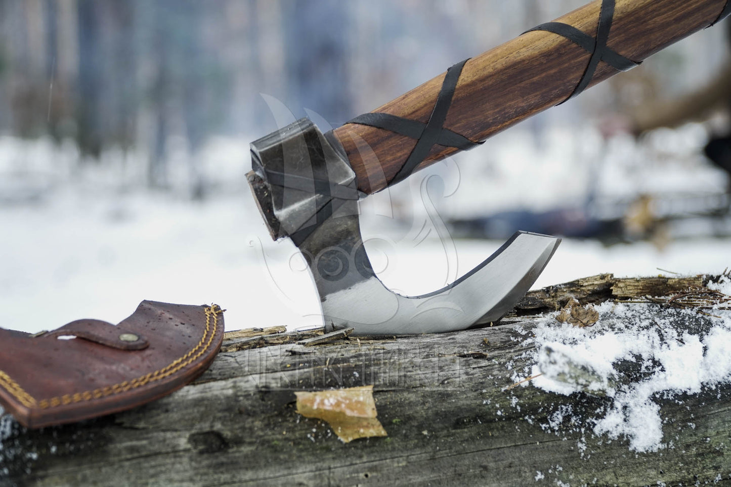 Small Bearded Viking axe • Shipping from the USA 7 days delivery