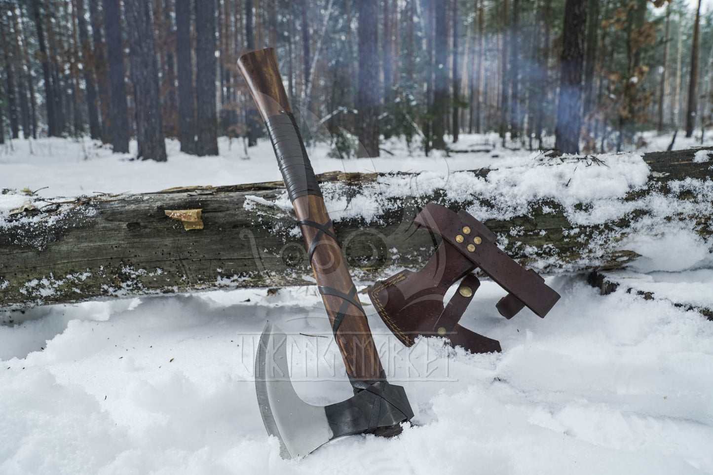 Small Bearded Viking axe • Shipping from the USA 7 days delivery