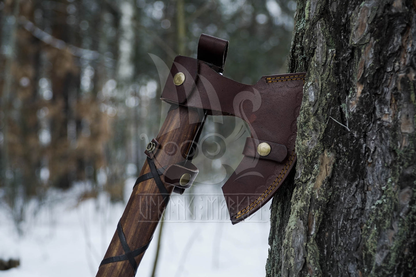 Small Bearded Viking axe • Shipping from the USA 7 days delivery