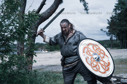 Viking Battle shield Jormungand