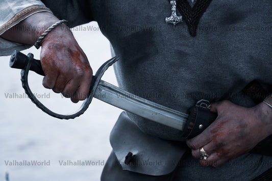 Medieval Saber with sheath