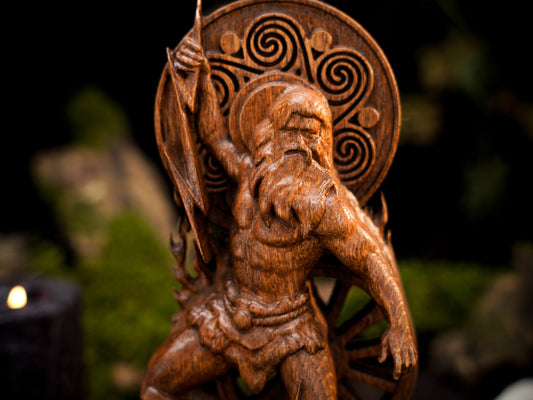 Oak  Taranis Statue